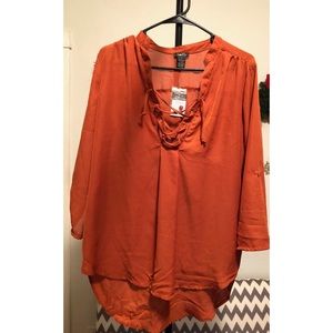 Burnt orange top